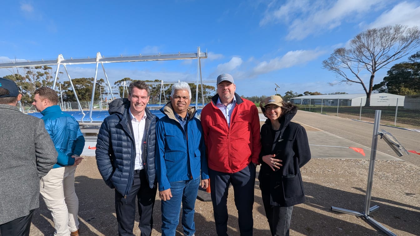 Sparc Project Team with INCITIAS Director and Project Manager